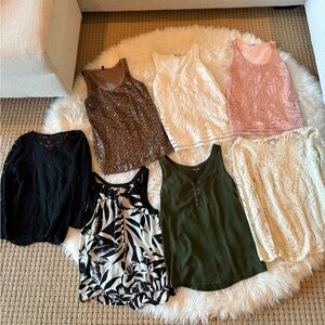 EXPRESS Tops Bundle of SEVEN